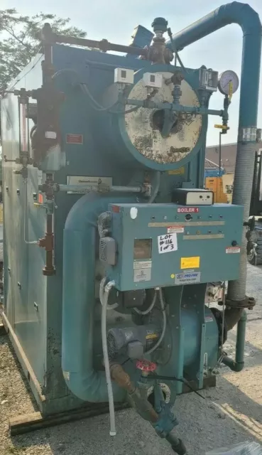 300 Hp Cleaver Brooks FLX-700-300-150ST Steam Boiler System w/Condensate Unit 300 Hp Cleaver Brooks FLX-700-300-150ST Steam Boiler System w/Condensate Unit