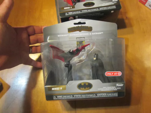 Funko HeroWorld Series 9 BATMAN BEYOND & BATMAN 80 Years EXCLUSIVE TARGET