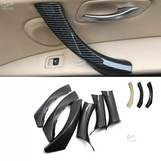 6*Internal Door Handle Pull BOX Cover For BMW 3er E90 E91 325 330 318 04-11 2012