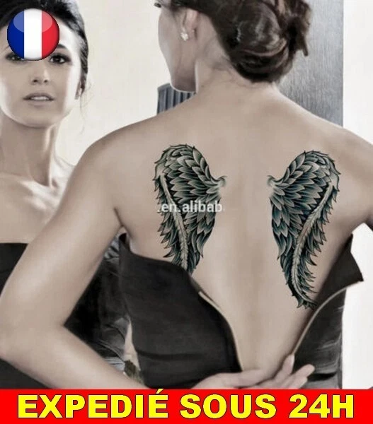 Faux Tatouage Manchette Bras Réaliste – Style Japonais Noir – Homme/femme – Neuf – Fabriqué En Chine