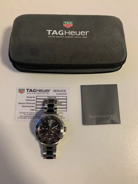 TAG Heuer Formula 1 Grey Men's Watch - CAU1115.BA0869