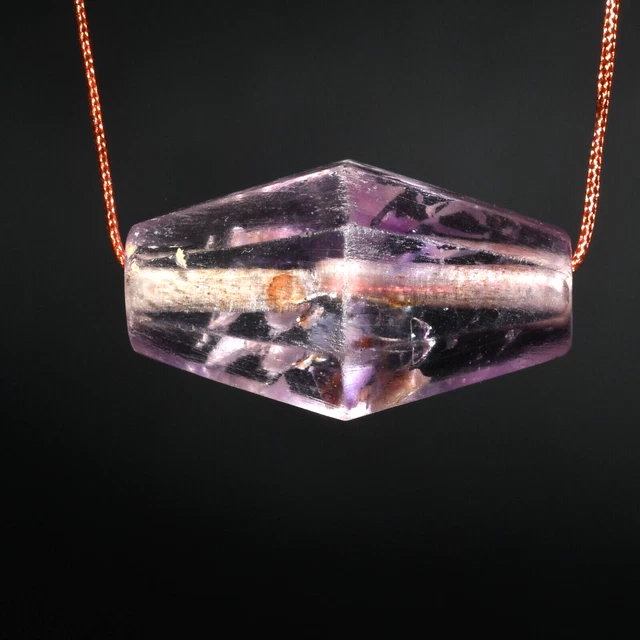 Genuine Ancient Roman Amethyst Crystal Bead in Good Condition Ca. 1st Century AD