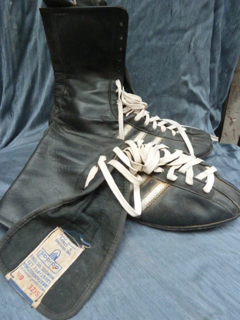 VINTAGE BOXING BOOTS Adidas Made In Australia 60s $250.00 - PicClick AU
