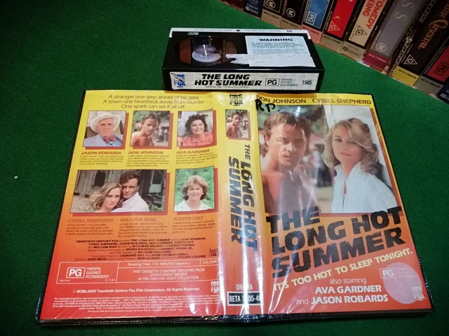 The Long Hot Summer 1985 Full Movie THE LONG HOT SUMMER - RARE 1985 CBS/FOX Classic Drama Romance - BETAMAX