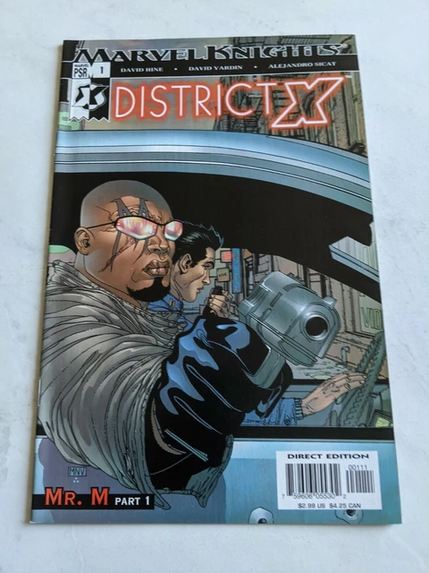 District X #1 July 2004 Marvel Comics Hine Yardin Sicat