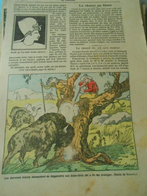 1923 The Bison Hunt USA Print