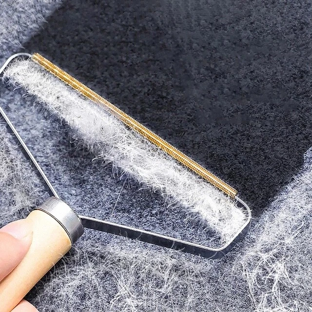 Dog Cat Pet Hair Lint Remover Fur Roller Brush Sofa Clothes Cleaner Tool