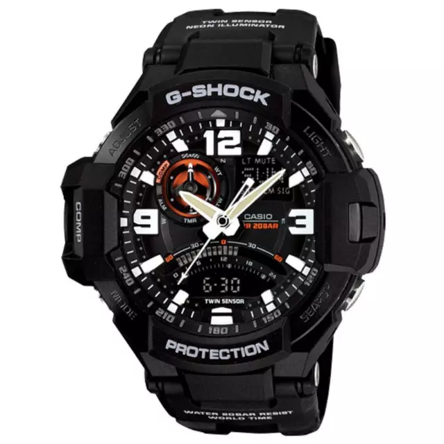 CASIO G SHOCK GRAVITY Master GA 1000 1ADR UNISEXE Montre EUR 324