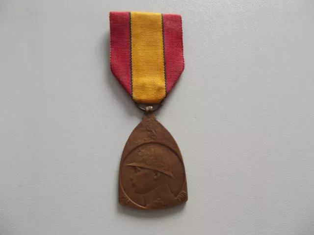 A24-3 Belgien Kriegs-Erinnerungsmedaille 1914-1918