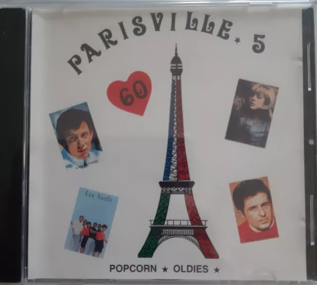 CD Various artists Parisville - photos Sylvie VARTAN, Richard ANTHONY,  BELGIQUE