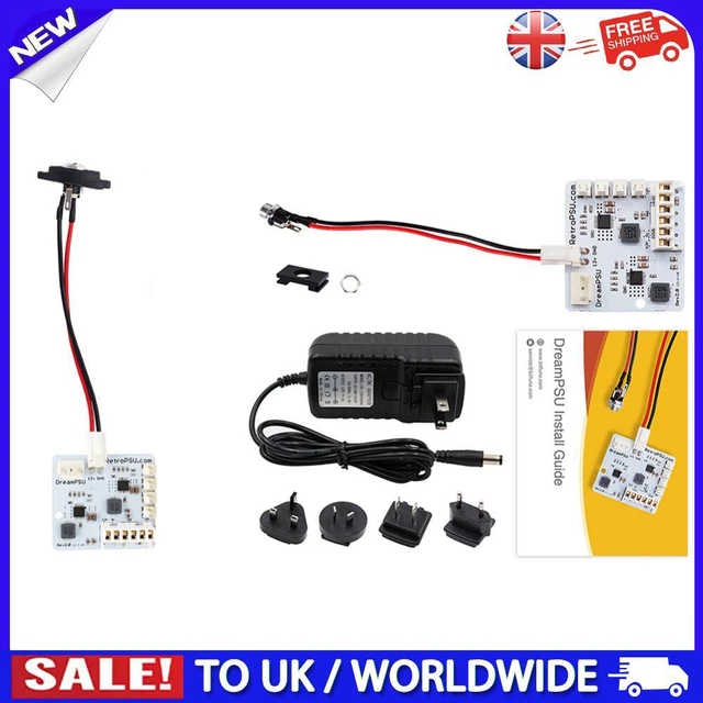 Rev2.0 Kit HOT DREAMPSU REV2.0 Power Supply Adapter Useful Plug Adapter Kit for ...
