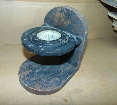 Antique E.S. Ritchie & Sons Ships/Boat Compass