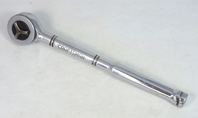 Llave de trinquete de zócalo de rueda de pulgar Craftsman 43797 1/2" mango