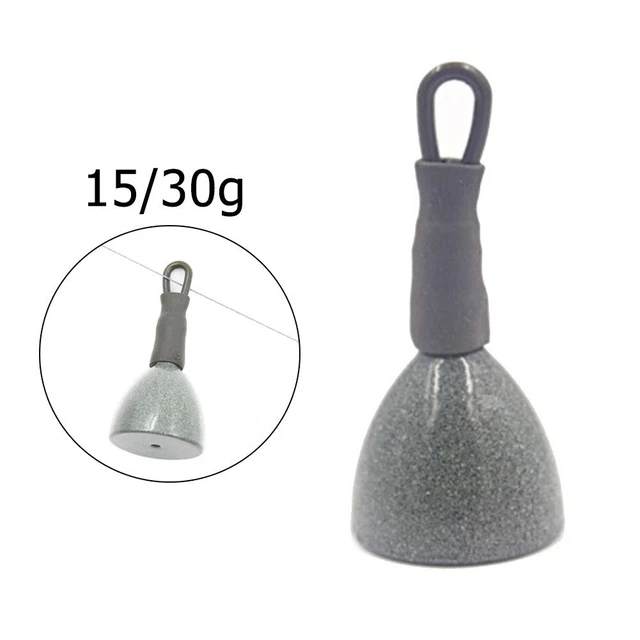 Langlebig Neu Verkauf Angel-Rückenblei Grau Karpfen 15/30 G Angelschnur