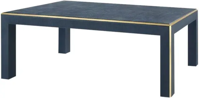 Coffee Table Cocktail BUNGALOW 5 LAUREN Modern Contemporary Brushed Brass