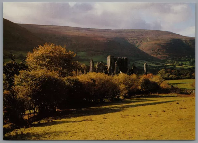 Llanthony Priory Crucorney Monmouthshire, South East Wales Postcard