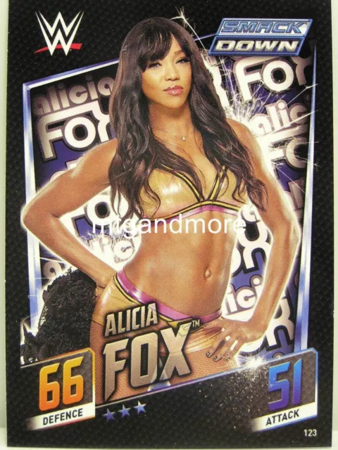 Slam Attax Then Now Forever - #123 Alicia Fox