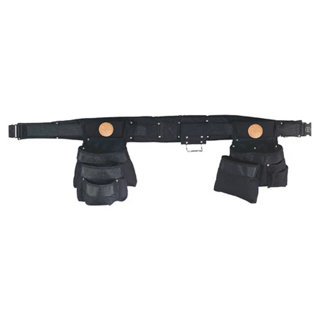 Klein 5709L Electrician's Padded Tool Belt/Pouch 11 Pocket 4pc
