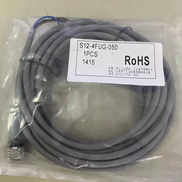 1PC NEW FOR Sensor connection wire S12-4FUG-050