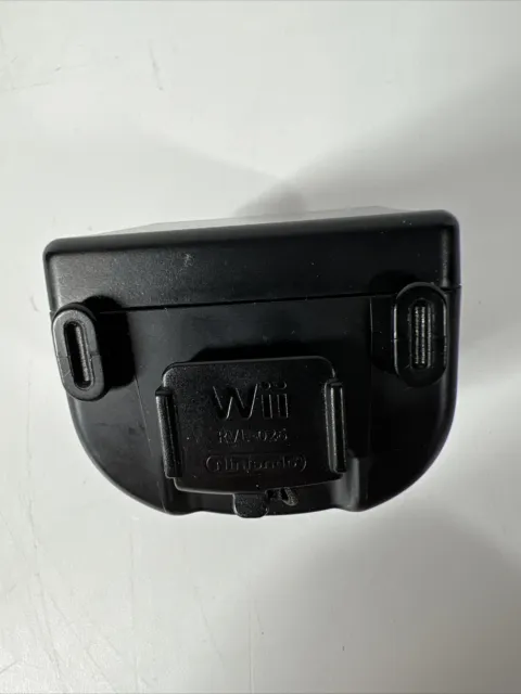 Nintendo Wii Official OEM Motion Plus Adapter Remote Attachment Black RVL-026