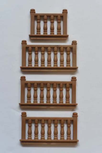Calico Critters Red Roof Country Home Replacement Porch Guard RAILINGS SPINDLES