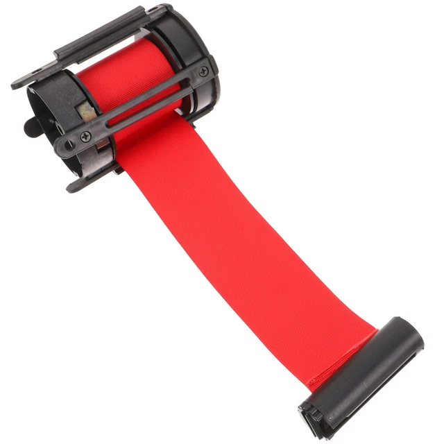 Belt Railing PLASTIC RAILING SEAT Telescopic Isolation Belt Retractable Rope Barrier ...