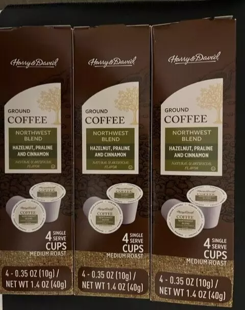 Harry & David NORTHWEST BLEND Medium Roast Coffee Pods-Single Serve Pods/K-Cups