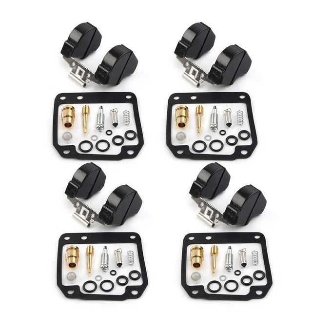 4 XCarburetor Repair Kit Carb Rebuild Float Sets for Yamaha FZ600 YX600 Radian