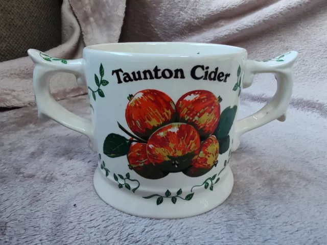 Vintage Taunton Cider Mug Loving Cup 1981