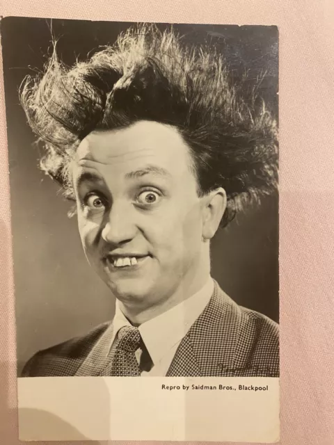 Ken Dodd - 2 Signed Autograph Promo Postcard