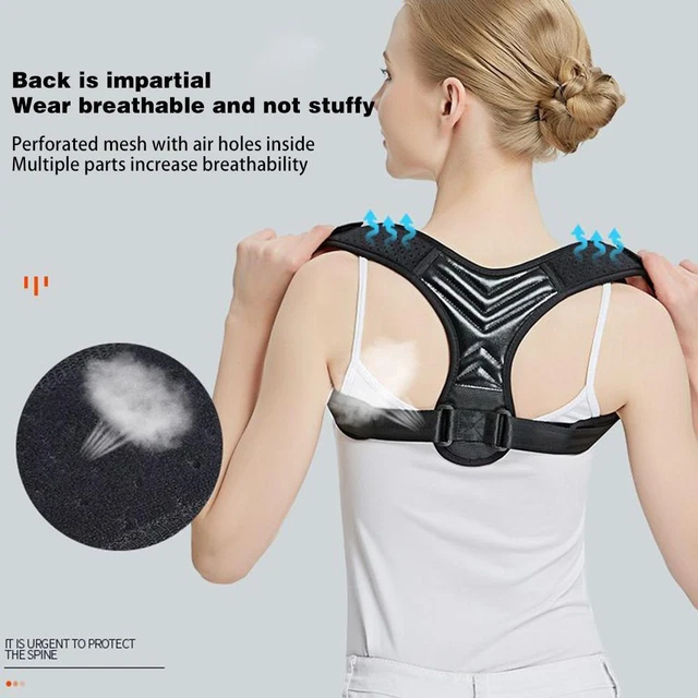Posture Clavicle Back Support Corrector Back Straight Female Male G7H4
