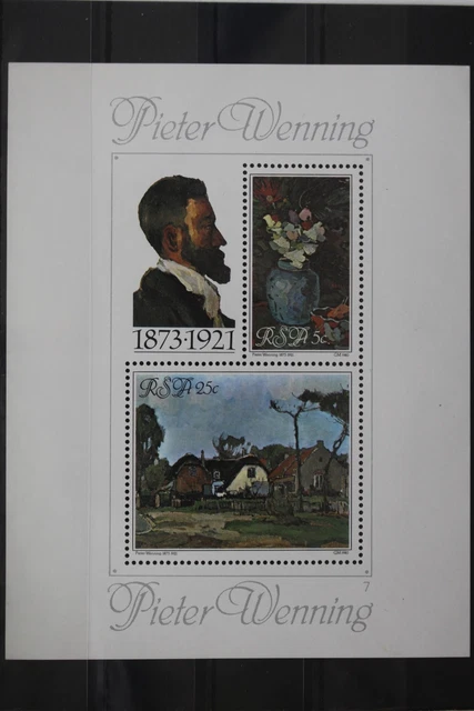 Südafrika Block 9 mit 569-570 postfrisch #UV035