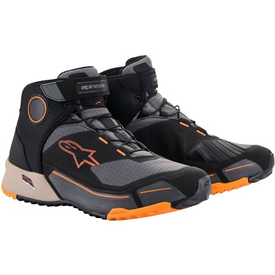 9,5 Chaussures de Moto Et Extérieur Étanche Noir Alpinestars Alpinestars CR-6 Drystar Gr 