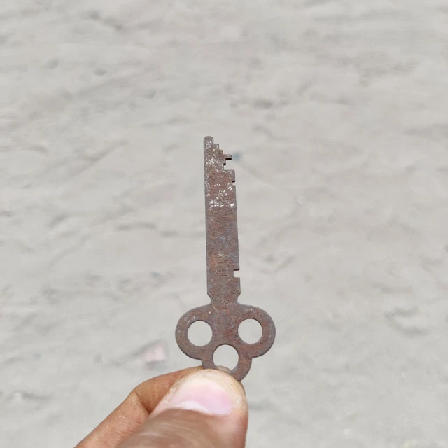 Lot De 2 Clés Squelette Vintage Style Victorien - En Métal, Décoration Antique