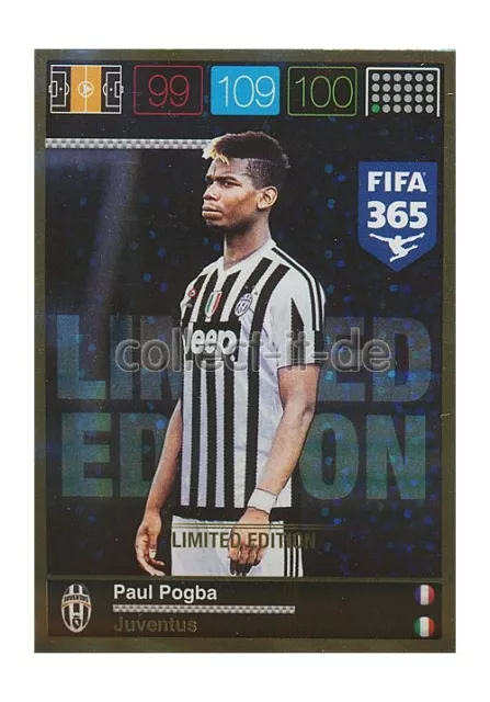 N° 23 - CARTE PANINI FOOT - ADRENALYN XL - FIFA 365 - 2021 - PAUL POGBA -  FANS' FAVOURITE - MANCHESTER UNITED
