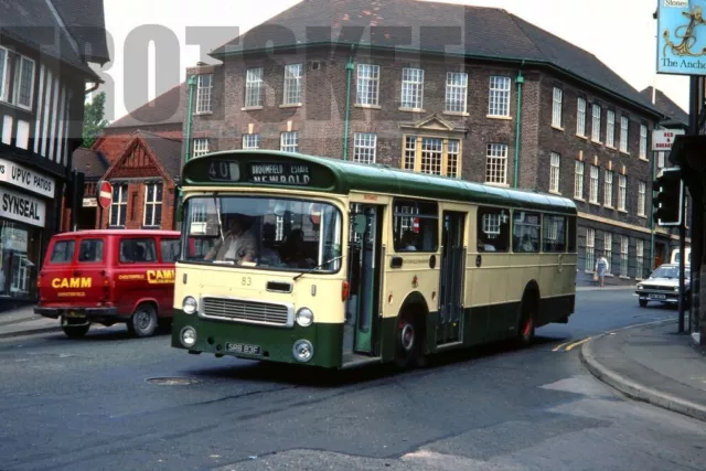 35mm Slide Chesterfield Leyland Panther Neepsend 83 SRB83F 1983 Original