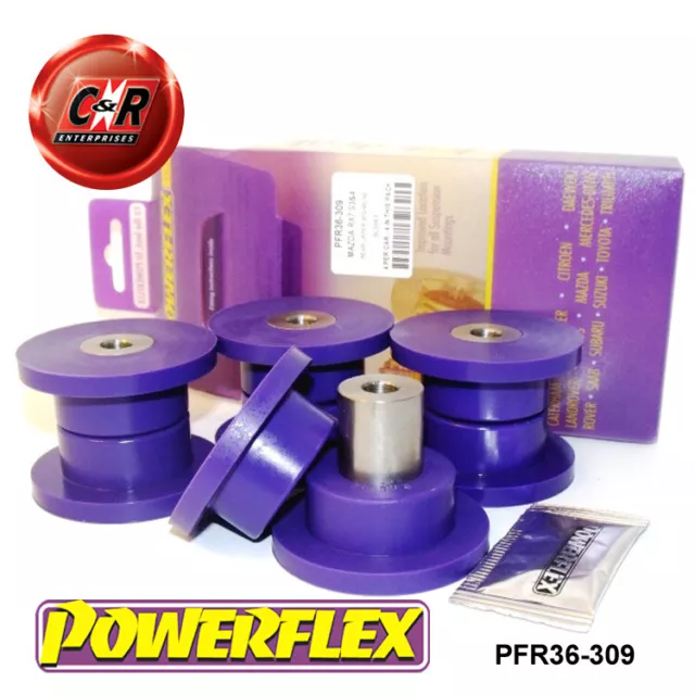 Powerflex RR Superiore Boccole Forcella per Mazda RX-7 Gen 3 & 4 (92-2002)