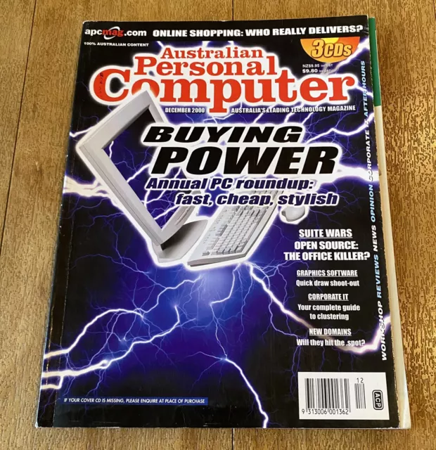 Australian Personal Computer APC Magazine December 2000 Retro Vintage PC