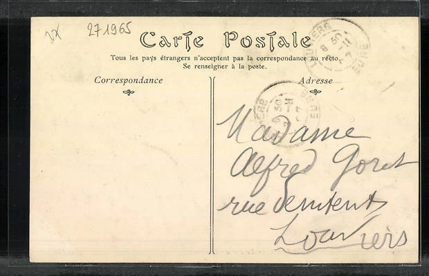 CPA Évreux, La Rue des Lombards, vue de la rue 1907 2