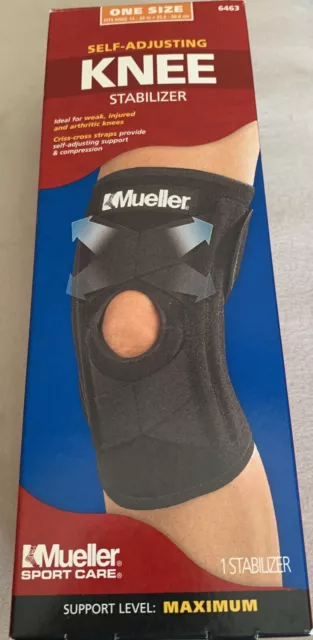 Mueller Sports Medicine Self Adjusting Knee Stabilizer Max Support One Size