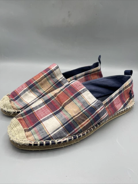 POLO RALPH LAUREN NWT Barron Crested Slip On Espadrille Shoes Chambray Size 10D 85.55 PicClick