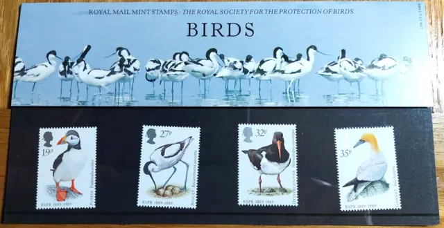 1989 Birds - Sea birds -  RM Presentation Pack 196