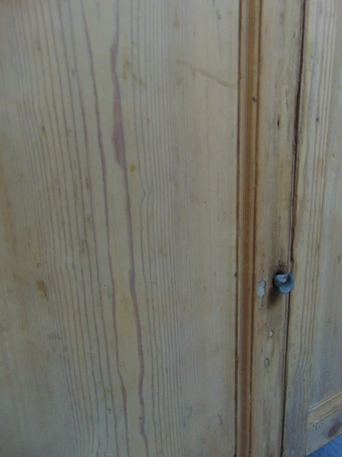 Pair Pine Victorian Alcove Cupboard Doors ref 108D 2