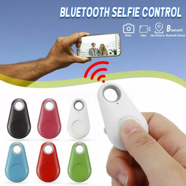 Bluetooth Remote Control Camera Selfie Shutter Stick Button for iphone Android