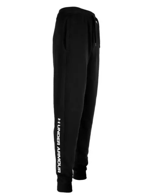 New With Tags Mens UA Under Armour Gym Fleece Rival Jogger Logo Pants Sweatpants