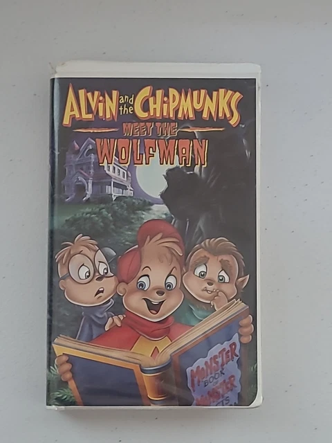 ALVIN AND THE Chipmunks Meet the Wolfman VHS 2000 $19.80 - PicClick CA