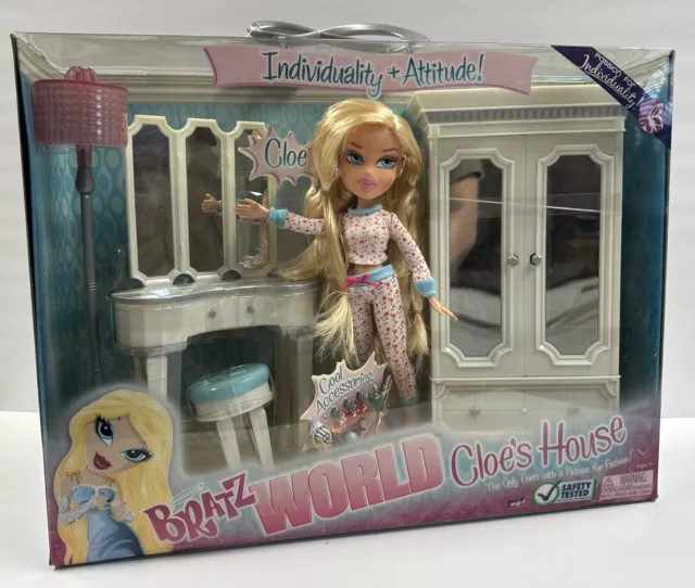 Bratz World Cloe’s House Doll Playset MGA Rare New In Box