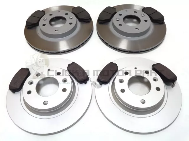 Front & Rear Brake Discs And Pads Set New For Mazda Mx5 Mx-5 1.8 + 2.0 2005-2014