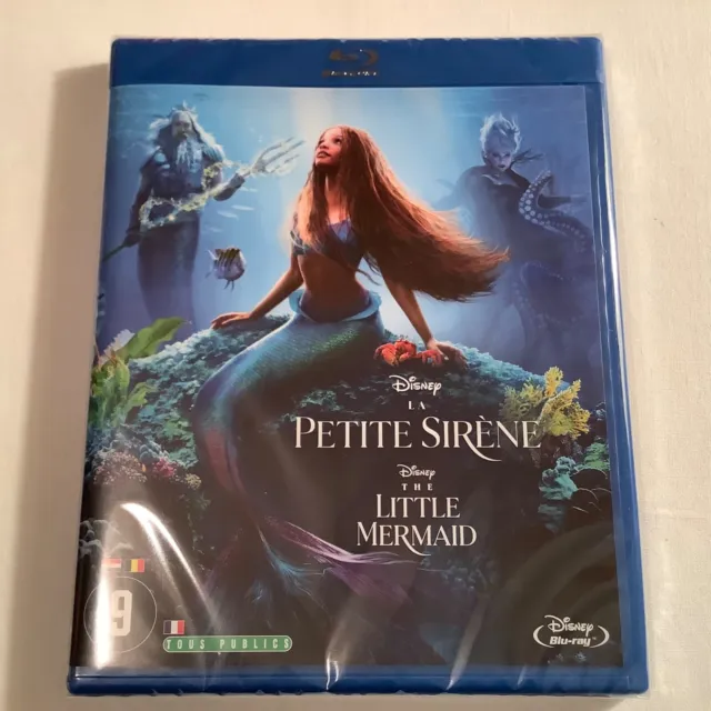 La Petite Sirène 🐬 Blu-Ray (Neuf/Blister) 🦀 Le Film 🐠 Vf
