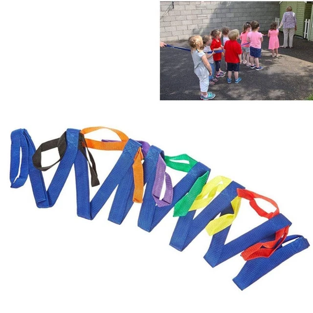 Corde De Marche Pour Maternelle - Sécurité, Couleurs Vives - Garde Les Enfants En Ligne Lors Des Sorties